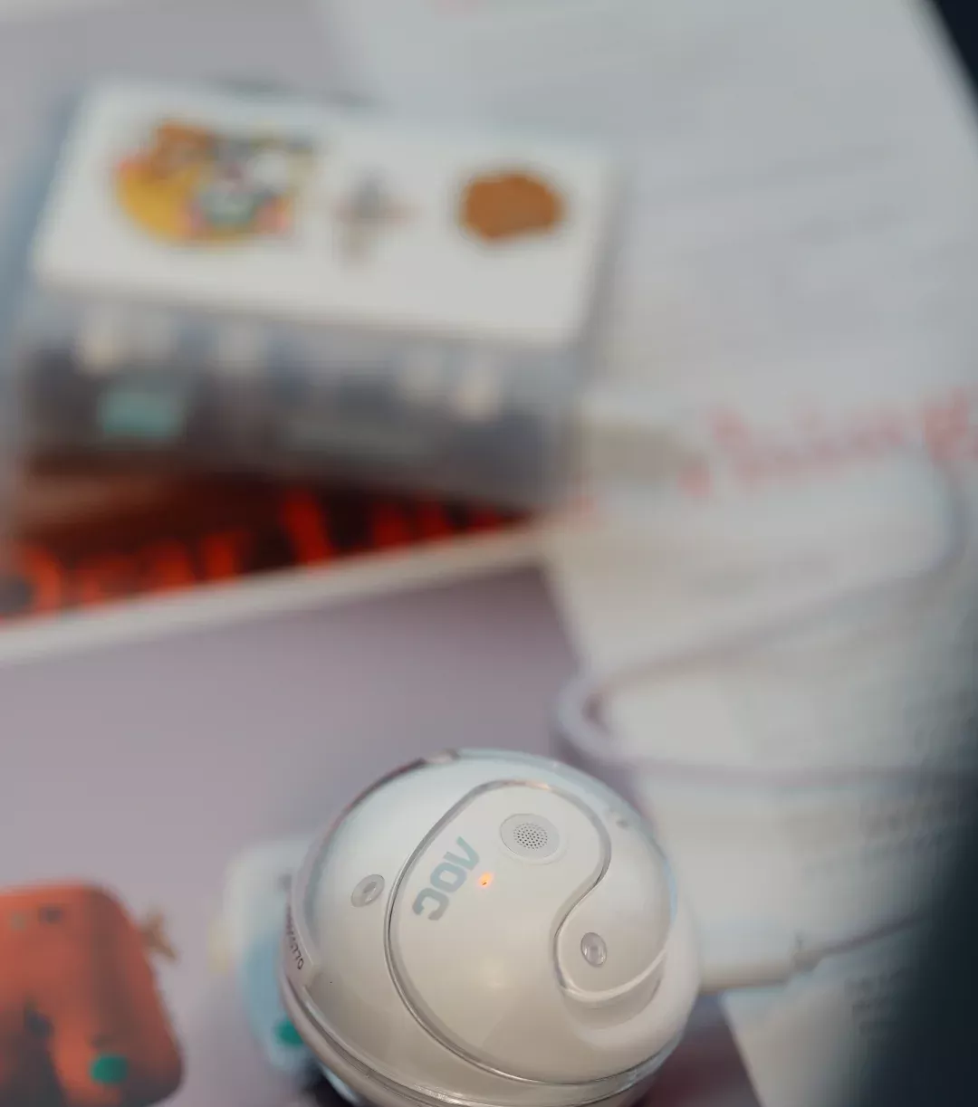 AOC小椰球蓝牙开放式耳机开箱体验 