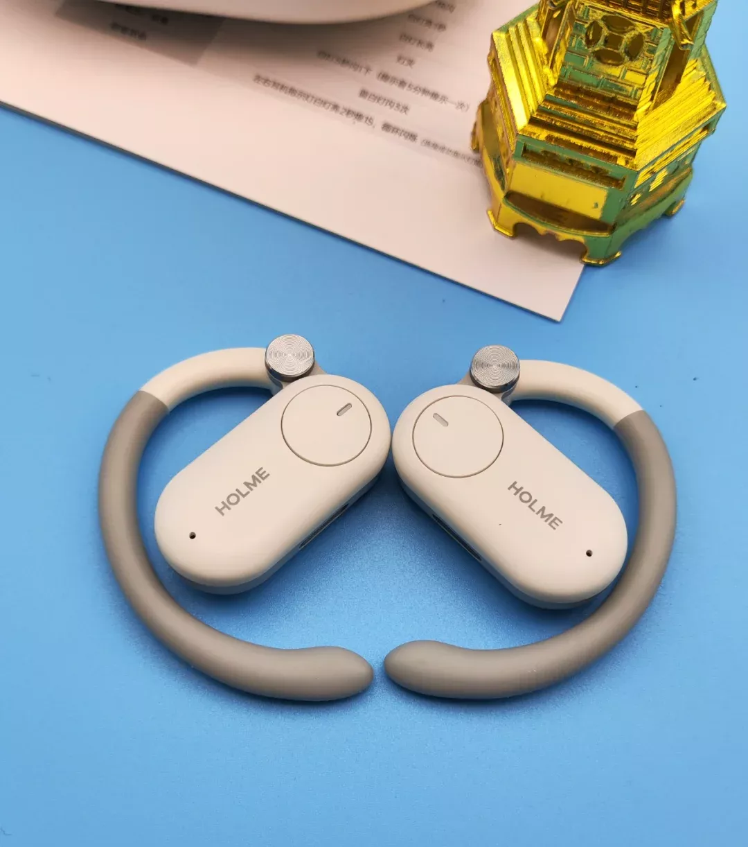 虹觅HOLME Fit 开放式蓝牙耳机实测体验 