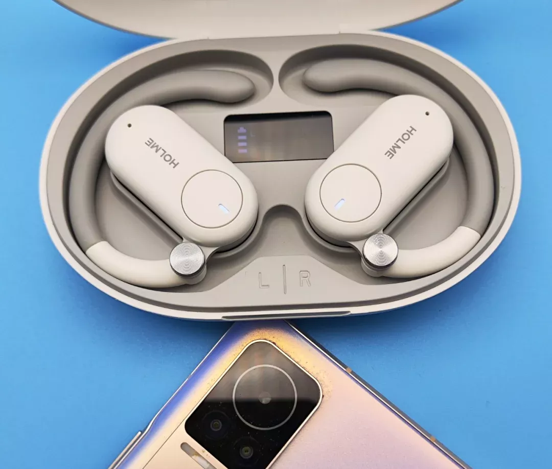 虹觅HOLME Fit 开放式蓝牙耳机实测体验 
