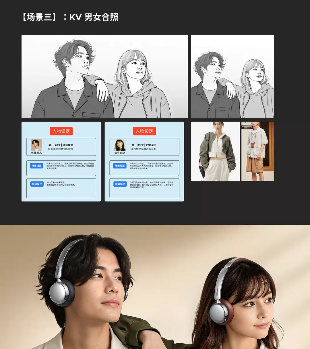 绿联耳机日本本地化项目（场景全AI） 