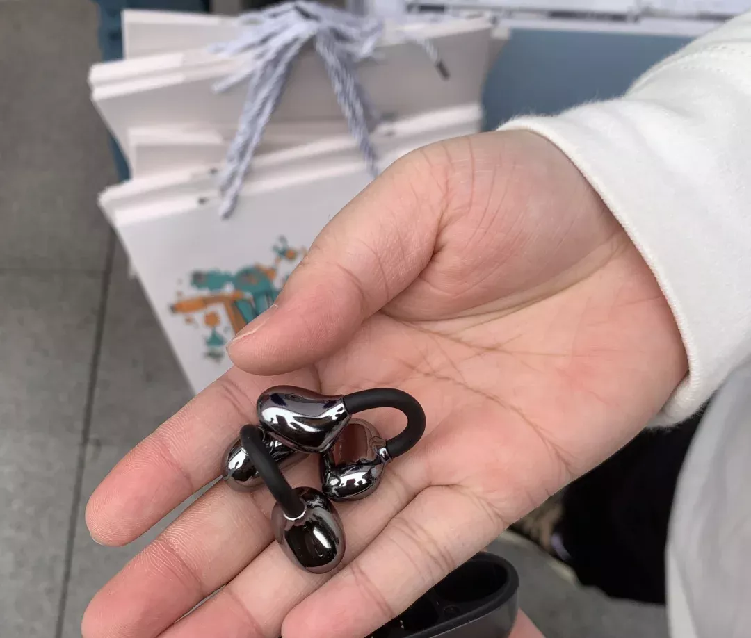 夹耳蓝牙耳机非常好用#维肯蓝牙耳机 