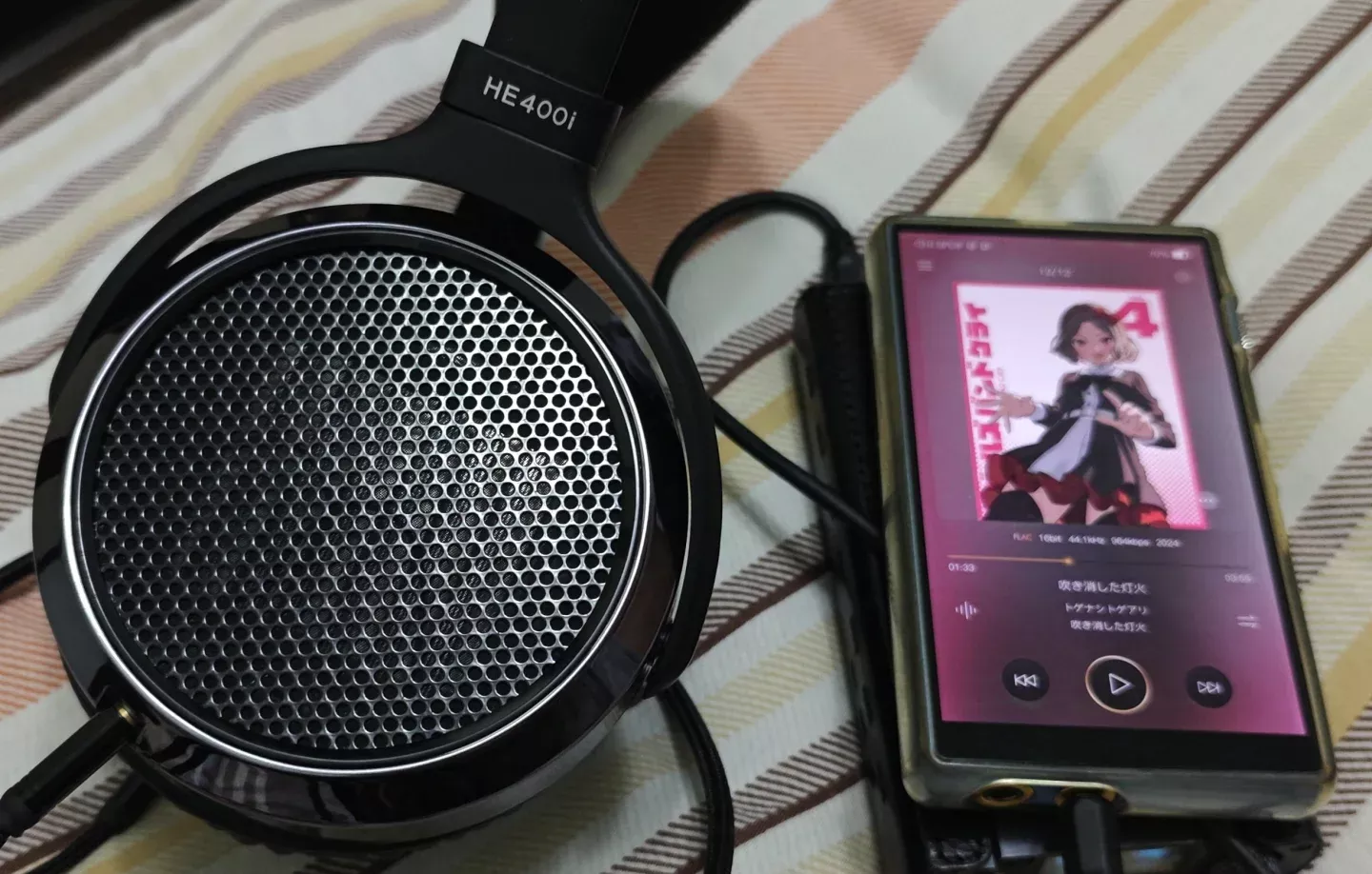 回老家继续听我5、60块的有线耳塞 