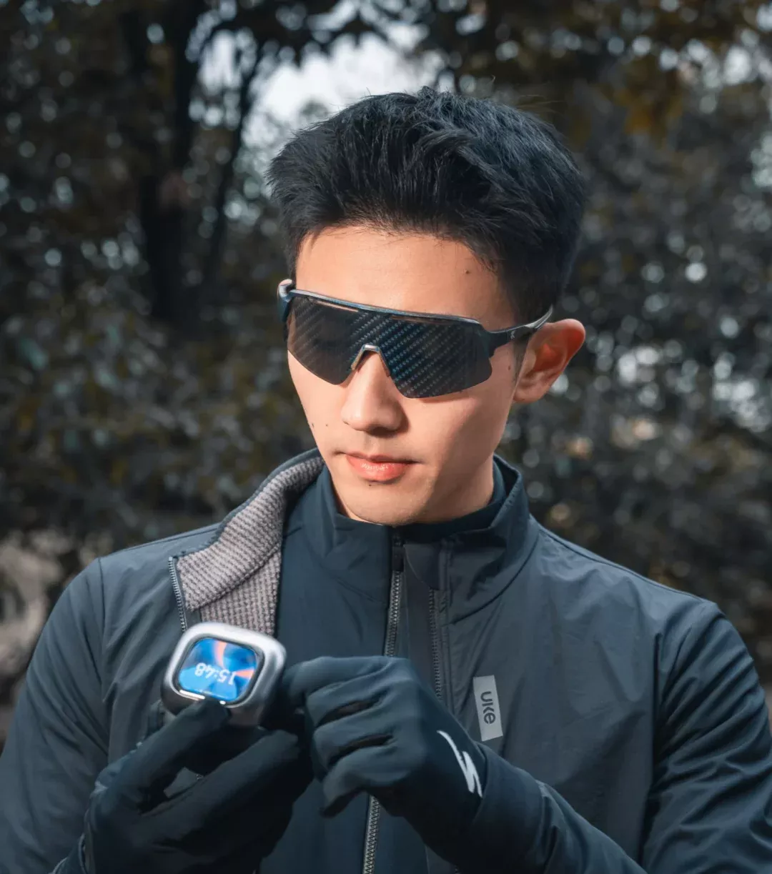 谁家好人大冬天戴着耳机就出门冬骑10公里啊 