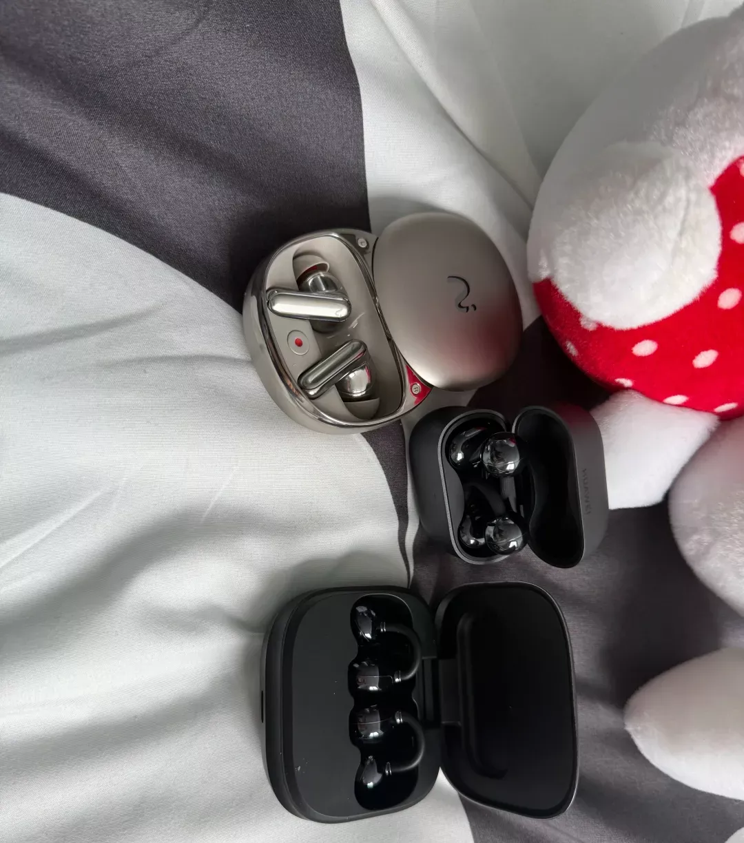 当我实际体验3个耳机以后 